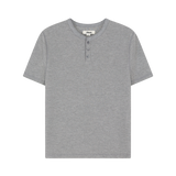 Camiseta henley Nils, gris
