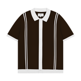 Ripley Knit Shirt, Brown
