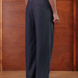 Pantalones de lana Dylan, gris carbón